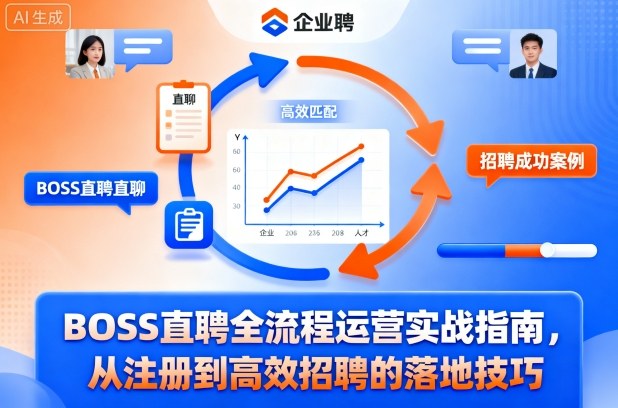 BOSS直聘全流程运营实战指南,从注册到高效招聘的落地技巧-来福网创