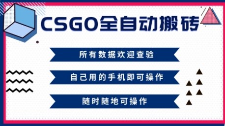 CSGO全自动搬砖,年底钱回家好项目,当天可拿到结果,新手小白轻松月入1W+【揭秘】-来福网创