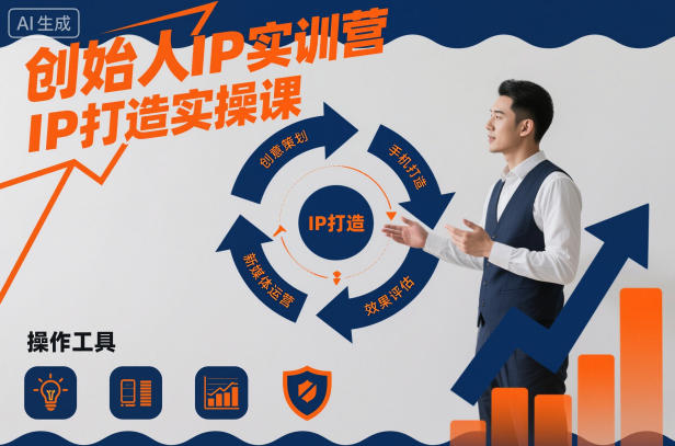 创始人IP实训营,IP打造实操课-来福网创