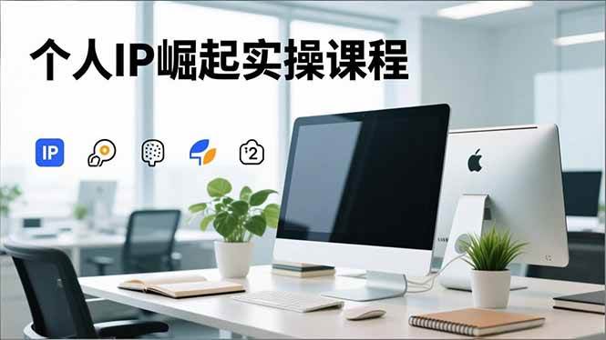 (16616期)个人IP崛起实操课程,IP思维塑造+赛道精准调研+账号高变现搭建+内容创作-来福网创