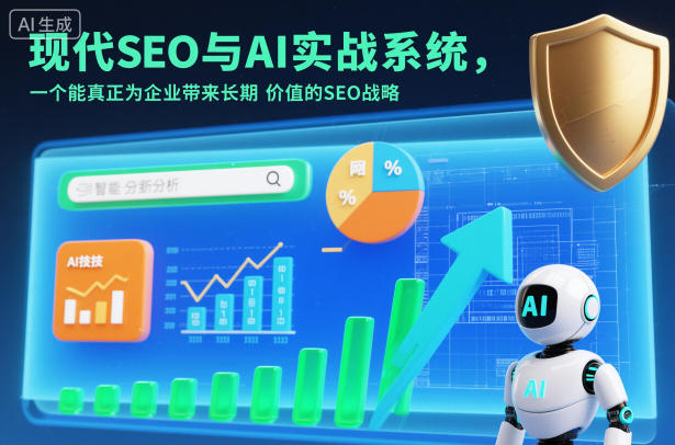 现代SEO与AI实战系统,一个能真正为企业带来长期价值的SEO战略(英语+中文字幕)-来福网创