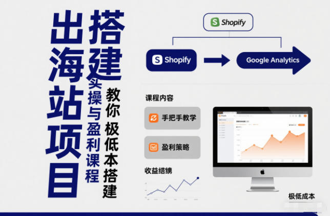 小淘出海站项目,搭建实操与盈利课程,手把手教你用极低成本搭建-来福网创