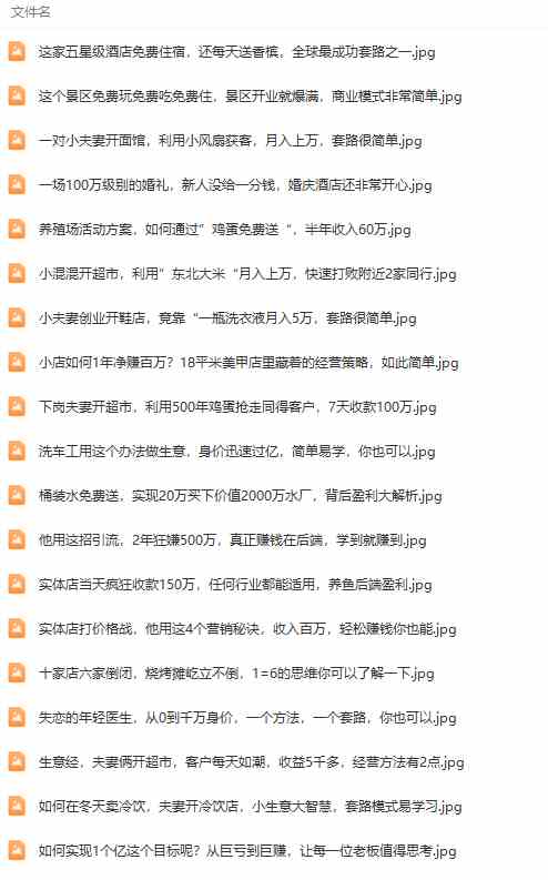 图片[4]-（9607期）真实有效391套商业模式，年入几十到几百万案例解析（电子书+视频+图文）-来福网创