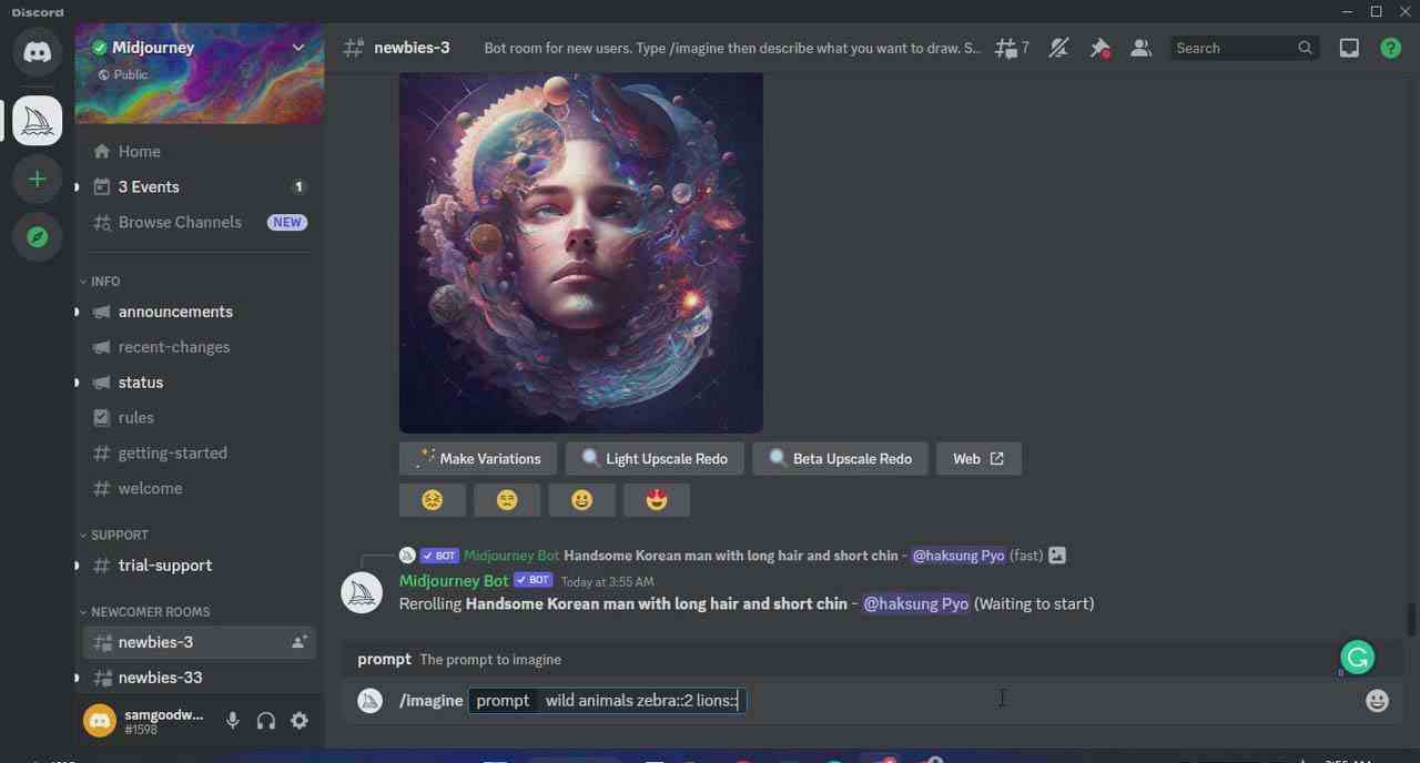 图片[3]-（9643期）Midjourney AI人工智能艺术图片从入门到高级创作教程-34节课-中英字幕-来福网创