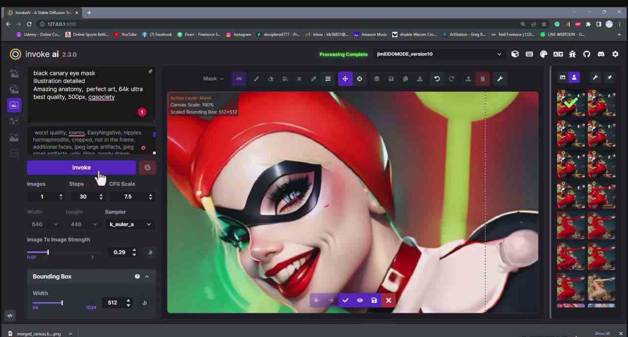 图片[6]-（9760期）Invoke AI 绘画教程-零基础创作可以销售的完美插图-49节-中英字幕-来福网创