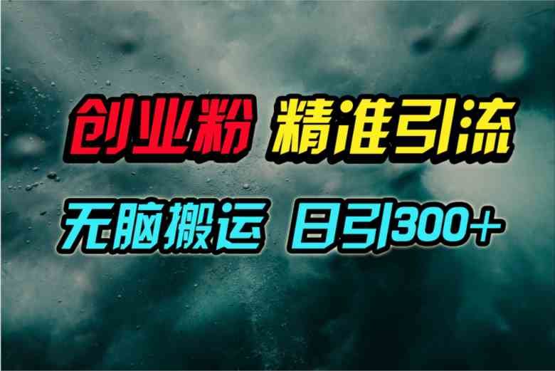 （9875期）视频号纯搬运日引300+创业粉教程！-来福网创