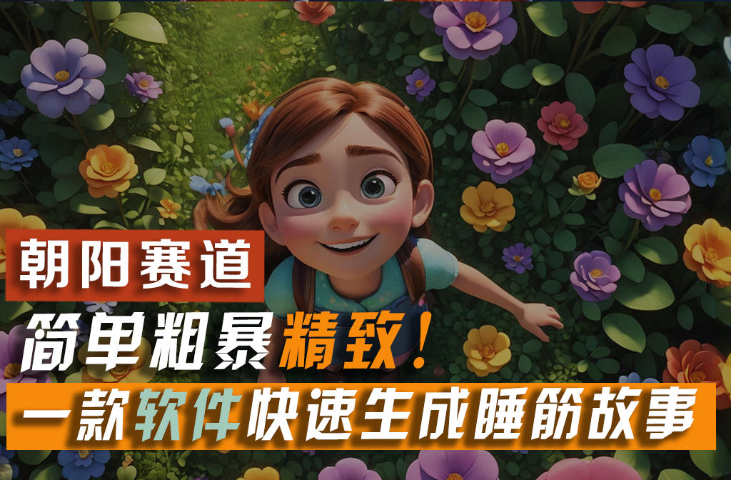 （11405期）利用一款软件5分钟一条爆款睡筋故事，简单粗暴精致！小白月入2w+-来福网创