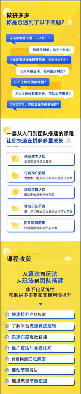 图片[2]-拼多多进阶课：极限拉升/盈利突破：从算法到玩法 从玩法到团队搭建（18节）-来福网创