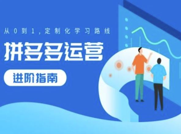 拼多多运营进阶指南，从0到1定制化学习路线-来福网创