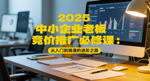 2025中小企业老板竞价推广必修课：从入门到精通的进阶之路-来福网创