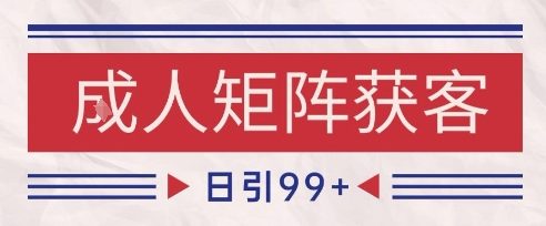 小红书某音橙人赛道引流获客，自热矩阵日引200+【揭秘】-来福网创