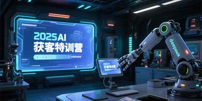 （15289期）2025AI获客特训营，AI图文视频全制作，deepseek工具实操教学-来福网创