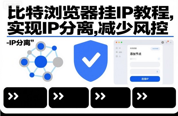 比特浏览器挂IP教程，实现IP分离，减少风控-来福网创