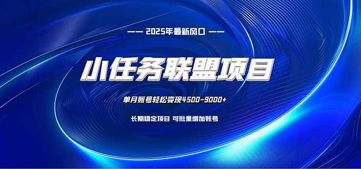 （16521期）小任务联盟项目：一台电脑每天只需10分钟，轻松简单稳定-来福网创