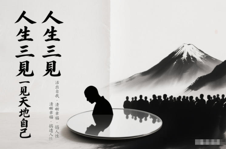 人生三见一见天地见众生见自己，活出自我拥有清晰幸福人生，搞透人性-来福网创