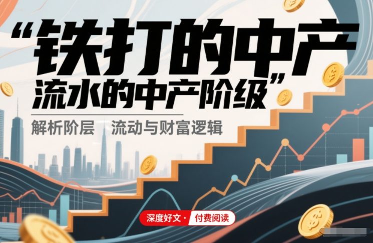 付费文章：铁打的中产，流水的中产阶级-来福网创